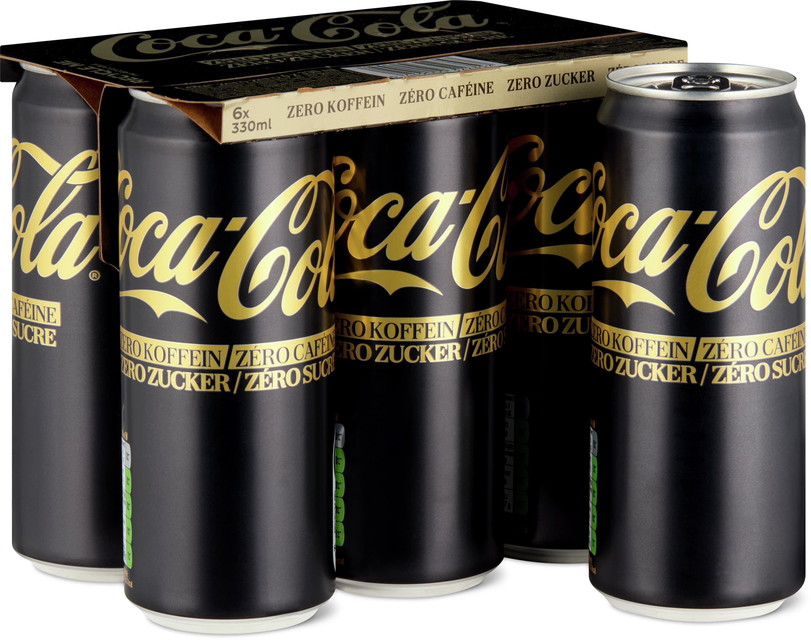 Coca-Cola Zero senza caffeina 6x330ml